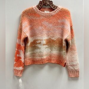 Vintage Studio B by Bobeau Fuzzy Knit Pullover Sweater NWT Size L